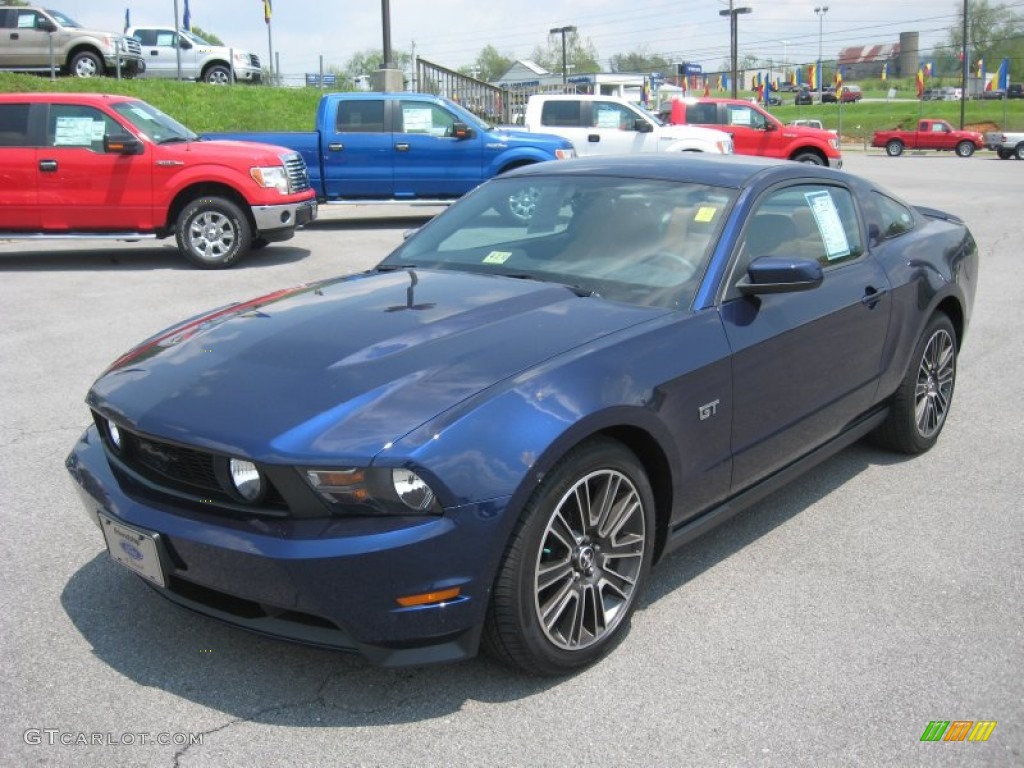 Kona Blue Metallic 2010 Ford Mustang GT Premium Coupe Exterior Photo #49994398