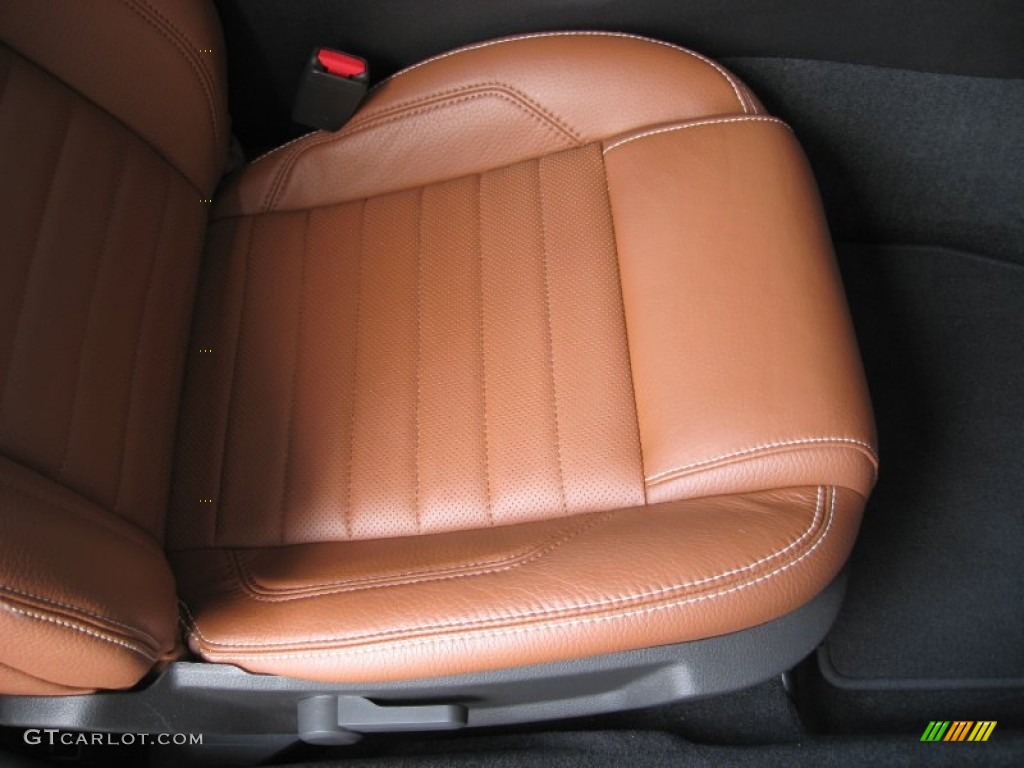 Saddle Interior 2010 Ford Mustang GT Premium Coupe Photo #49994695