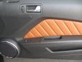 Saddle 2010 Ford Mustang GT Premium Coupe Door Panel
