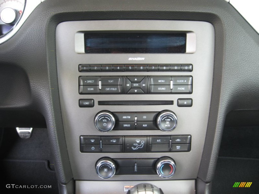 2010 Ford Mustang GT Premium Coupe Controls Photo #49994758