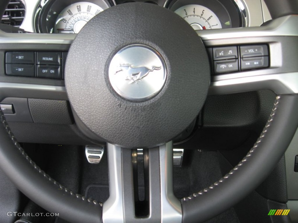 2010 Ford Mustang GT Premium Coupe Controls Photo #49994785