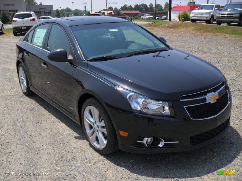 2011 Cruze LTZ/RS - Black Granite Metallic / Jet Black Leather photo #5