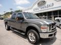 2010 Sterling Gray Metallic Ford F250 Super Duty XLT Crew Cab 4x4  photo #1