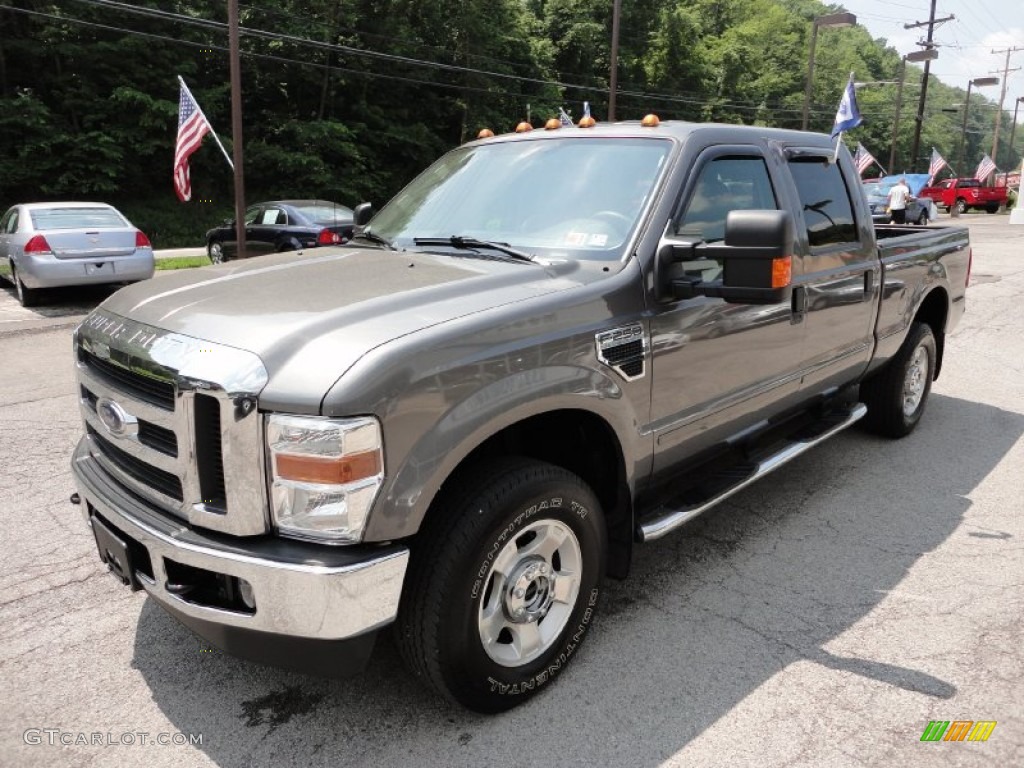 Sterling Gray Metallic 2010 Ford F250 Super Duty XLT Crew Cab 4x4 Exterior Photo #49994899
