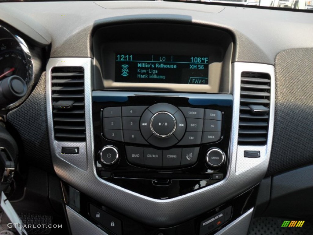 2011 Cruze LTZ/RS - Black Granite Metallic / Jet Black Leather photo #12