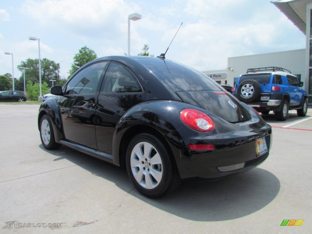 2009 New Beetle 2.5 Coupe - Black / Cream photo #3