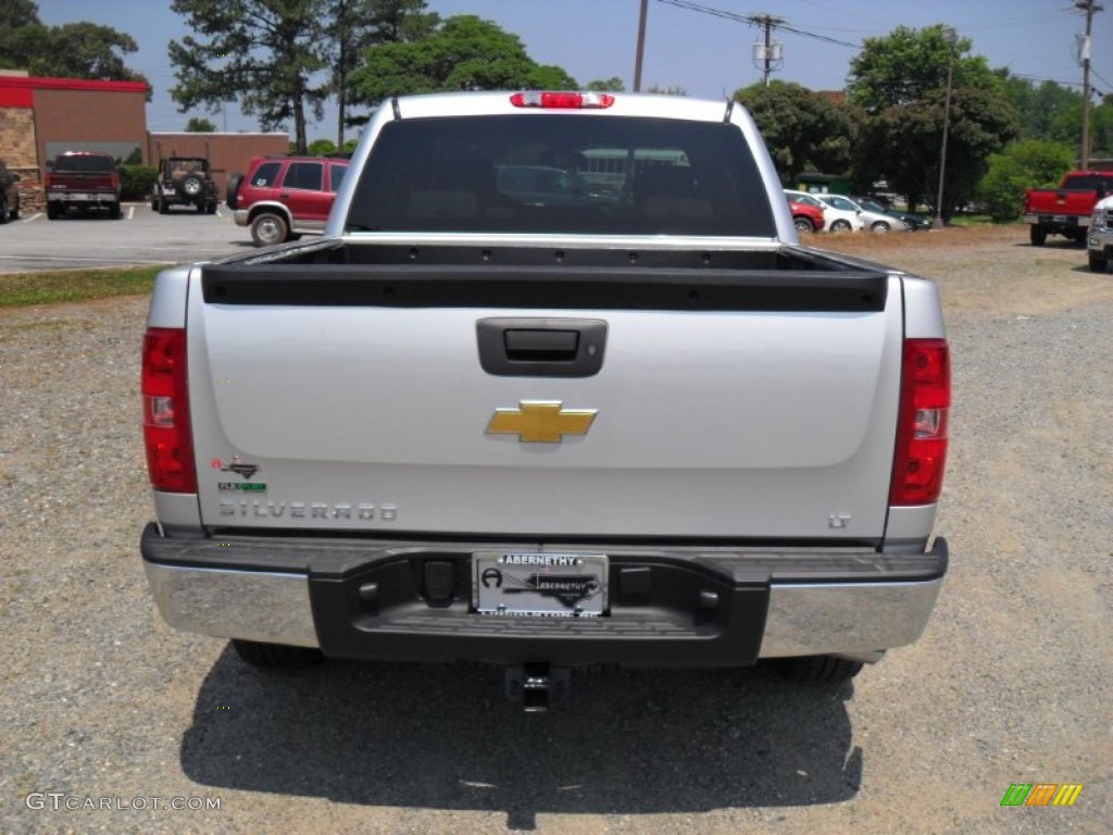 2011 Silverado 1500 LT Crew Cab 4x4 - Sheer Silver Metallic / Light Titanium/Ebony photo #3