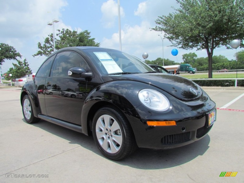 2009 New Beetle 2.5 Coupe - Black / Cream photo #7