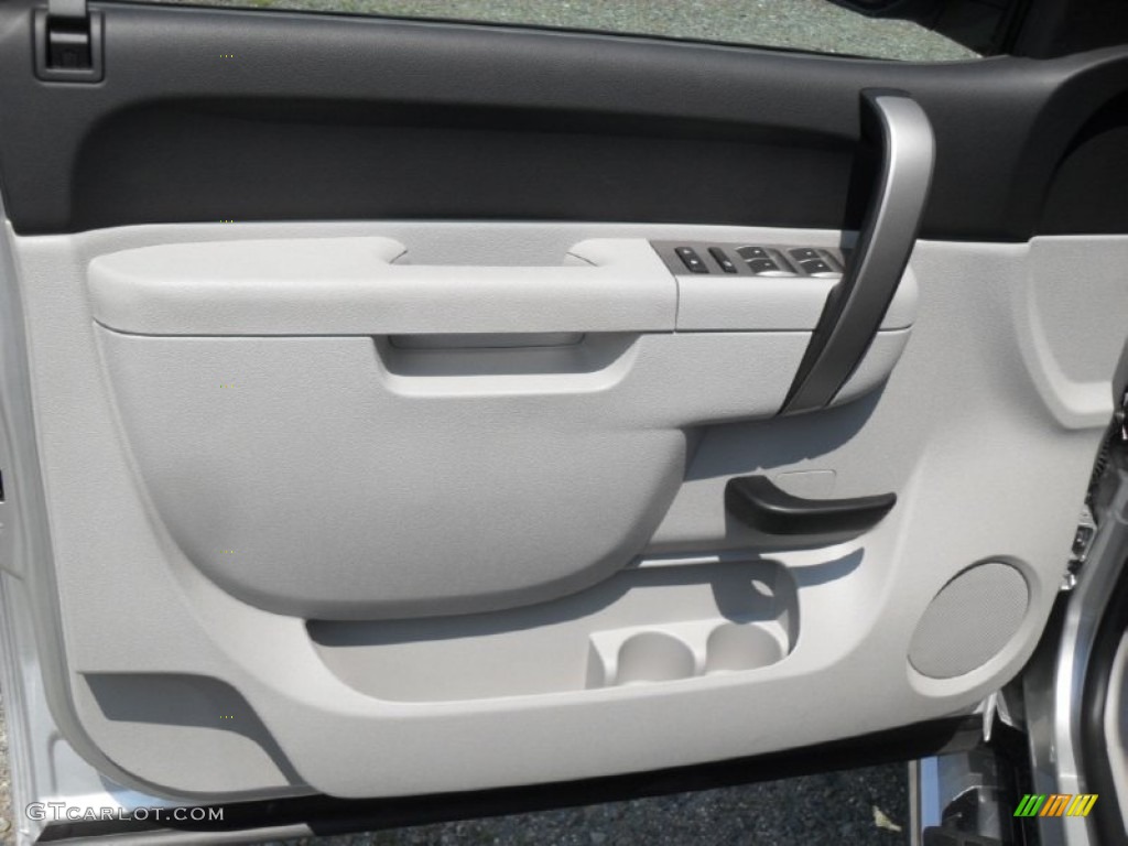 2011 Silverado 1500 LT Crew Cab 4x4 - Sheer Silver Metallic / Light Titanium/Ebony photo #6