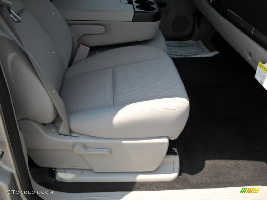 2011 Silverado 1500 LT Crew Cab 4x4 - Sheer Silver Metallic / Light Titanium/Ebony photo #18