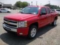 2011 Victory Red Chevrolet Silverado 1500 LT Extended Cab 4x4  photo #1