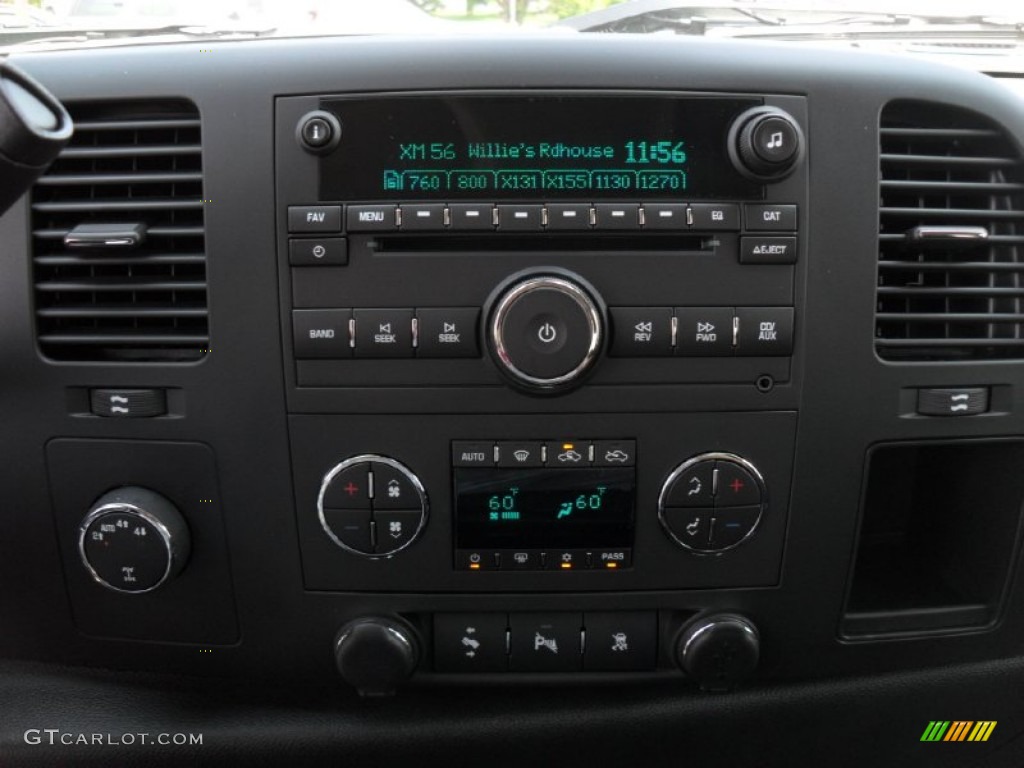 2011 Silverado 1500 LT Crew Cab 4x4 - Steel Green Metallic / Ebony photo #11