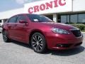 2011 Deep Cherry Red Crystal Pearl Chrysler 200 S  photo #1