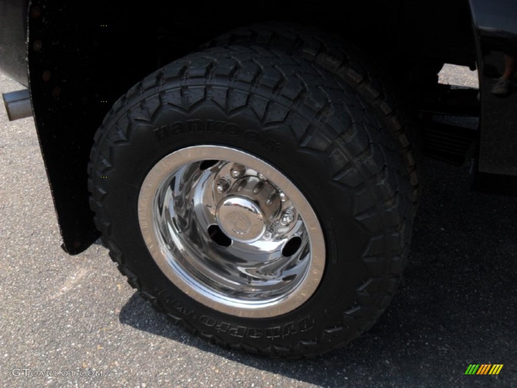 2006 Silverado 3500 LT Crew Cab 4x4 Dually - Black / Dark Charcoal photo #28