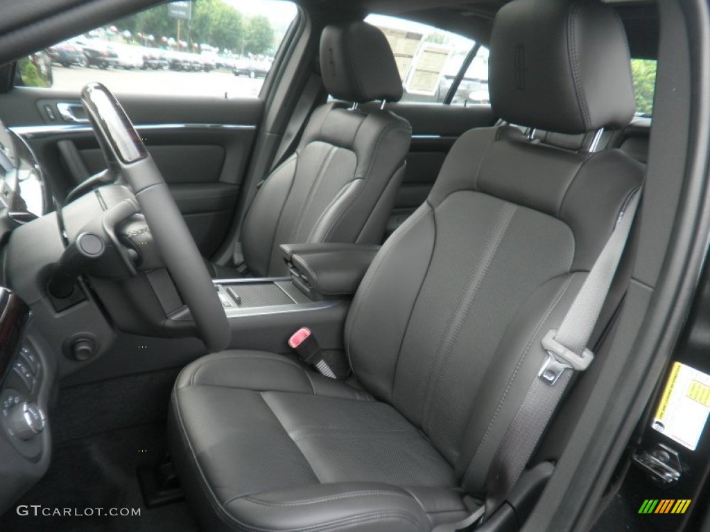 Charcoal Black Interior 2011 Lincoln MKS EcoBoost AWD Photo #49996720