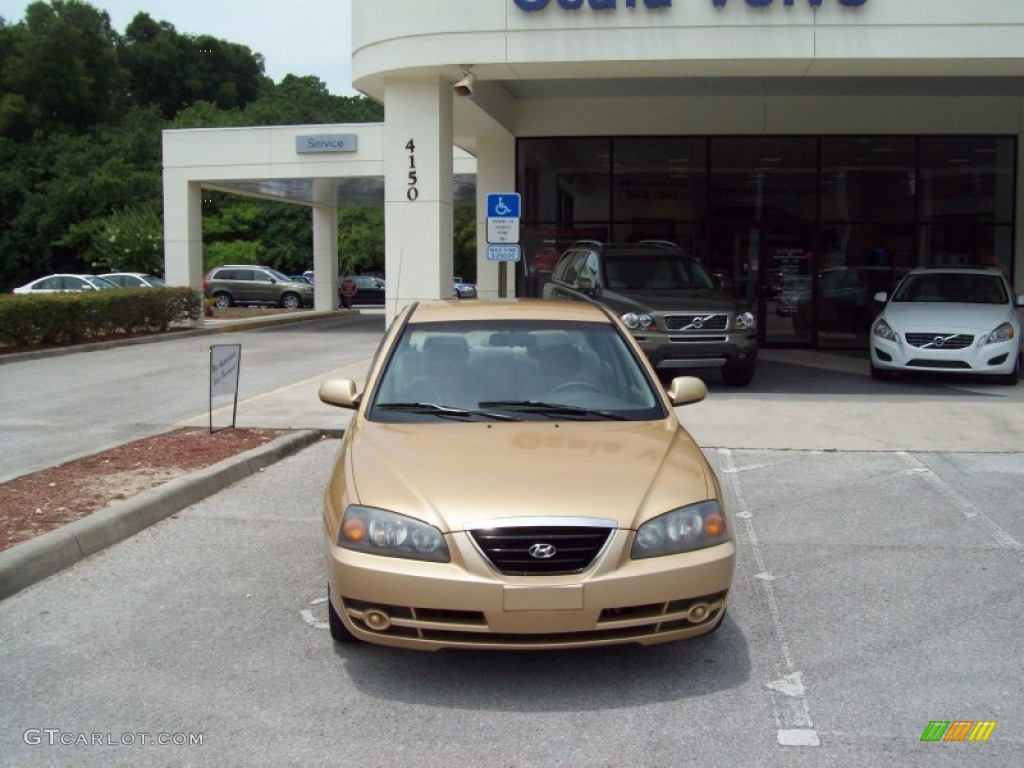 2004 Elantra GLS Sedan - Hazelnut / Beige photo #2