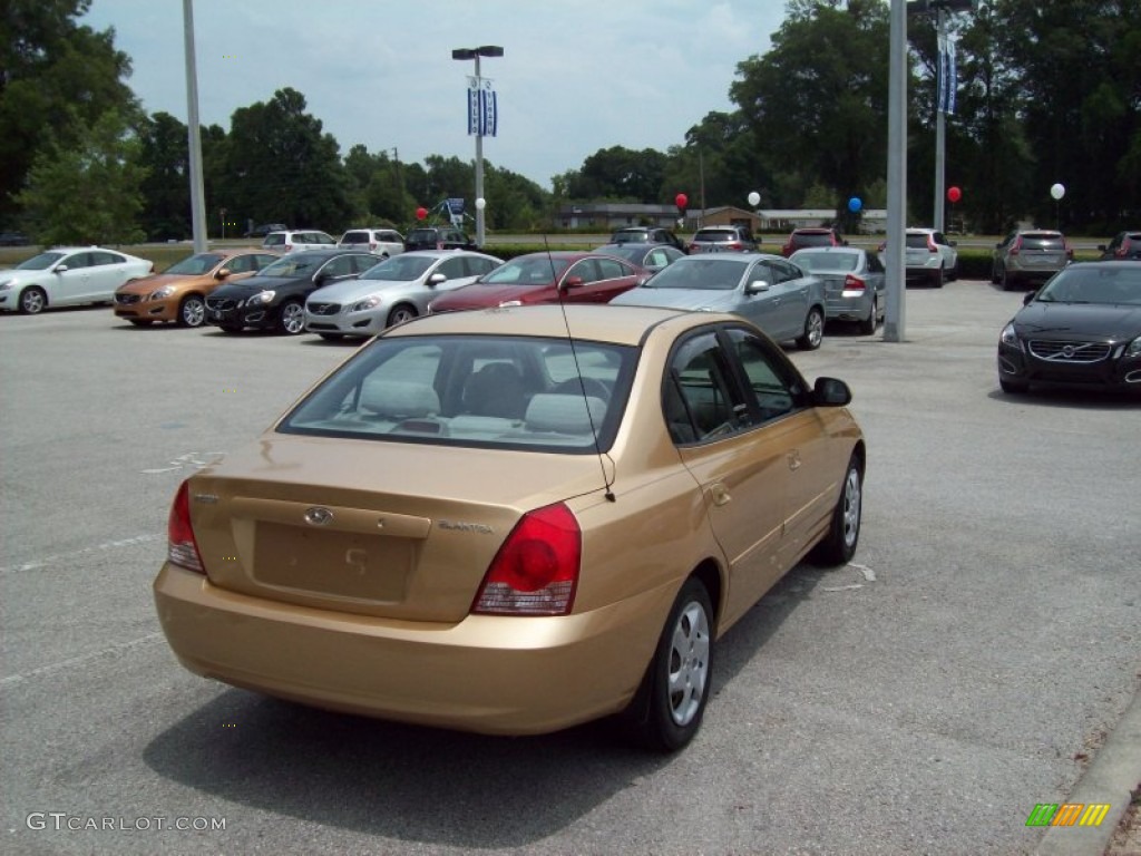 2004 Elantra GLS Sedan - Hazelnut / Beige photo #6
