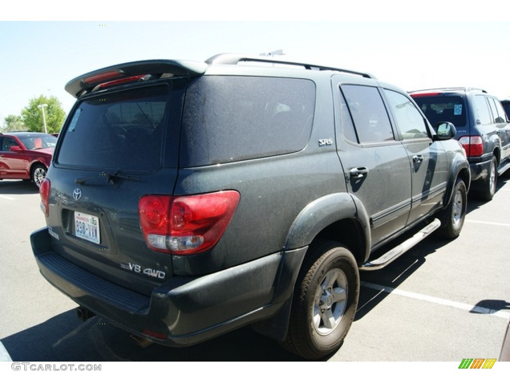 2007 Sequoia SR5 4WD - Timberland Mica / Taupe photo #2