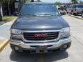 2004 Carbon Metallic GMC Sierra 1500 SLE Extended Cab  photo #2