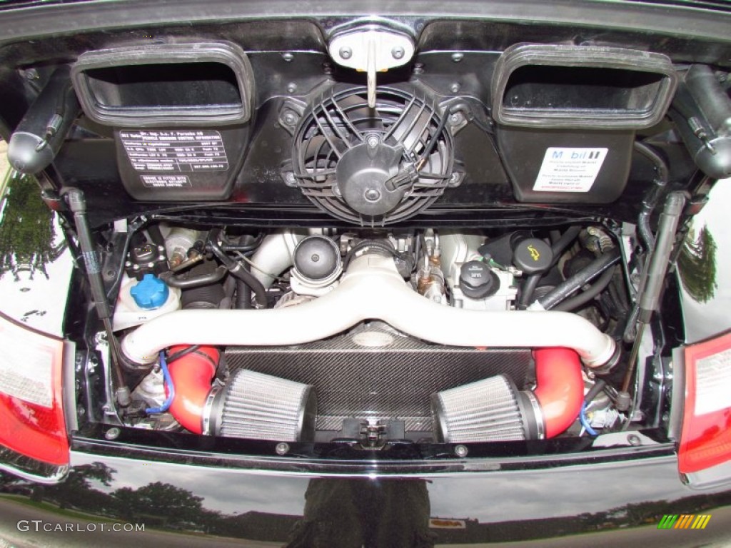 2007 Porsche 911 Turbo Coupe 3.6 Liter Twin-Turbocharged DOHC 24V VarioCam Flat 6 Cylinder Engine Photo #49998109