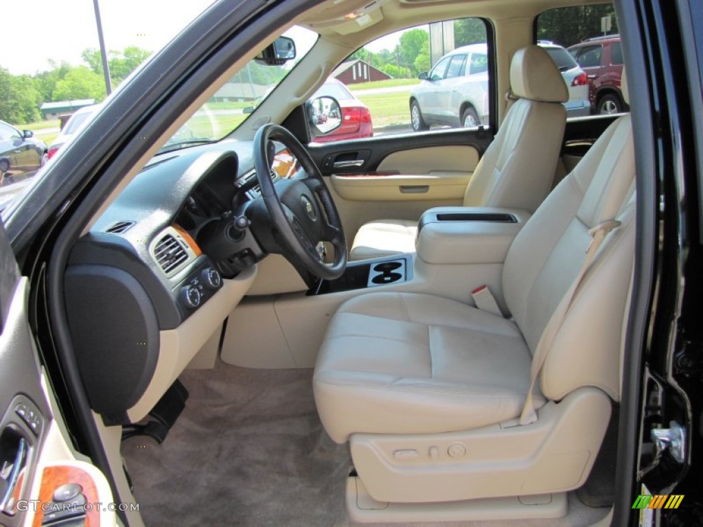Light Cashmere/Ebony Interior 2008 Chevrolet Tahoe LT 4x4 Photo #49998313