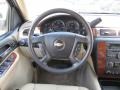 Light Cashmere/Ebony 2008 Chevrolet Tahoe LT 4x4 Steering Wheel