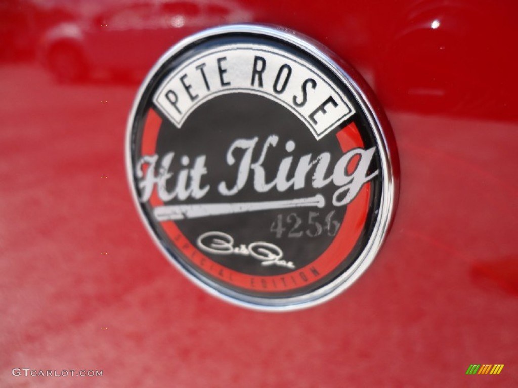 2010 Camaro SS/RS Pete Rose Hit King 4256 Special Edition Coupe - Victory Red / Black photo #8