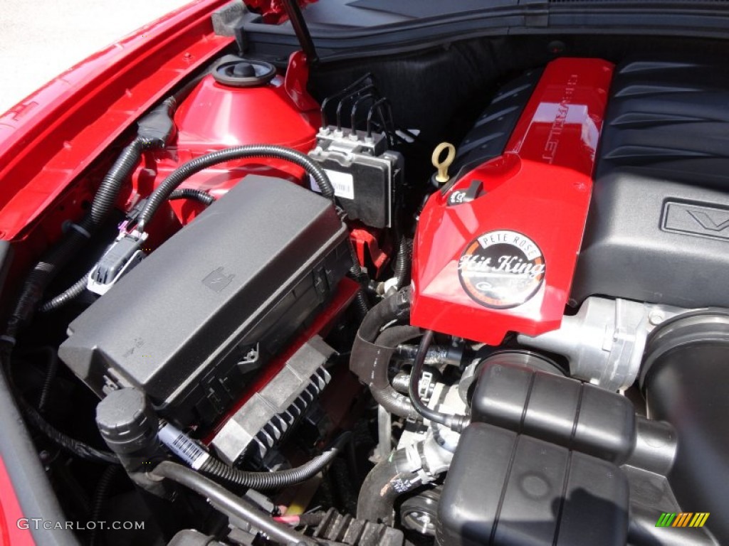 2010 Chevrolet Camaro SS/RS Pete Rose Hit King 4256 Special Edition Coupe 6.2 Liter OHV 16-Valve V8 Engine Photo #49998778