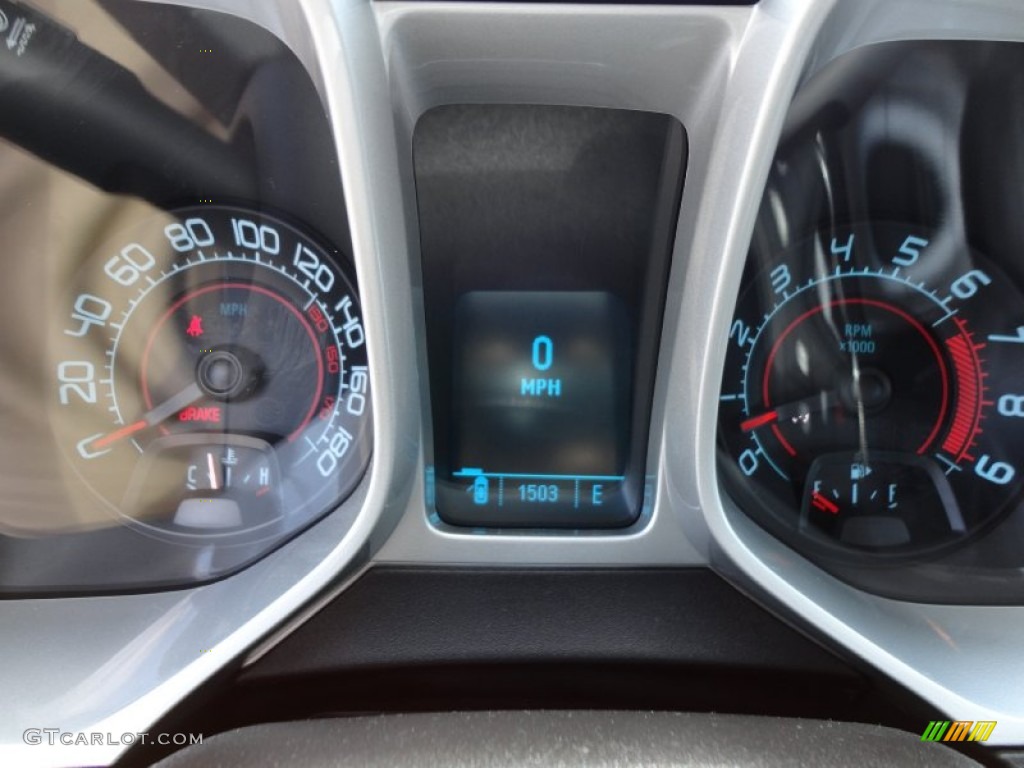 2010 Chevrolet Camaro SS/RS Pete Rose Hit King 4256 Special Edition Coupe Gauges Photo #49998832