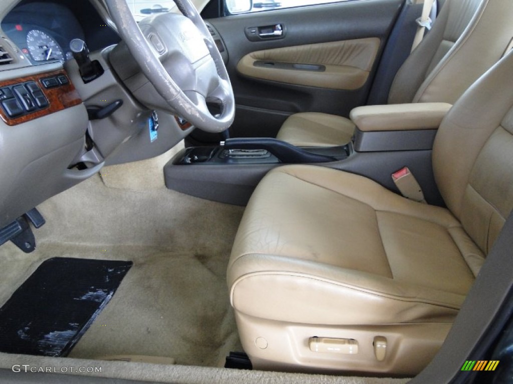 Tan Interior 1996 Acura TL 2.5 Sedan Photo #49999636