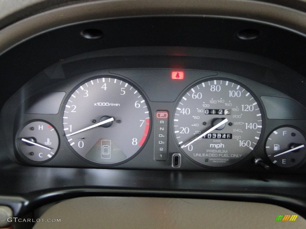 1996 Acura TL 2.5 Sedan Gauges Photo #49999678