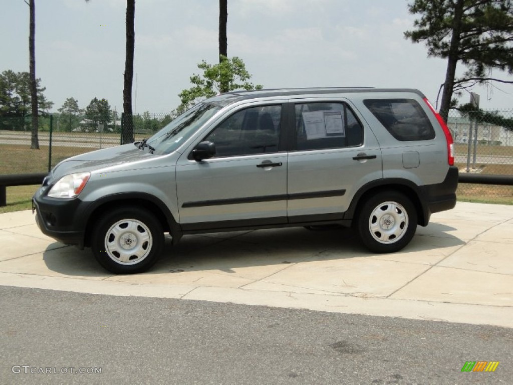 2006 CR-V LX - Silver Moss Metallic / Black photo #8