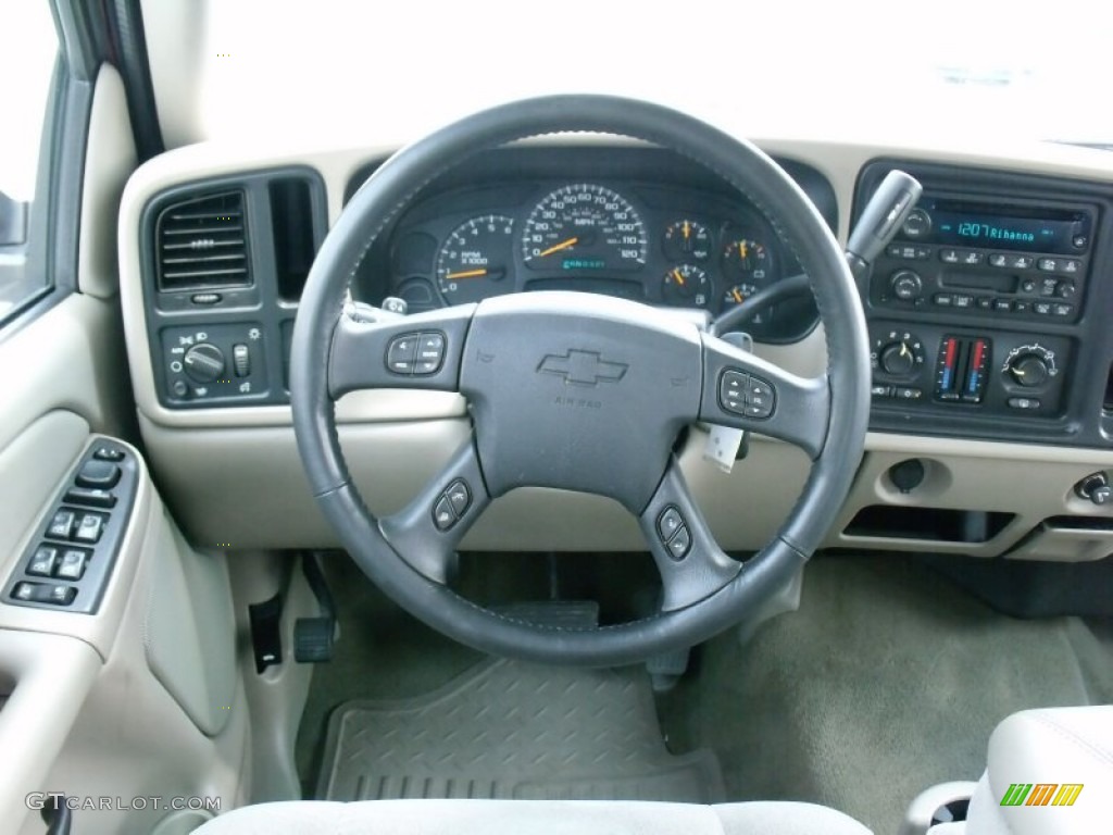 2005 Silverado 1500 LS Crew Cab - Sport Red Metallic / Medium Gray photo #19