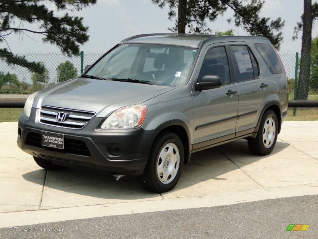 2006 CR-V LX - Silver Moss Metallic / Black photo #41