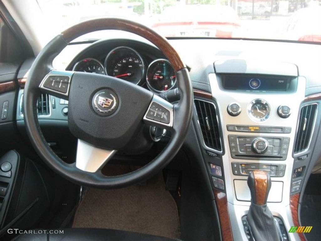 2008 Cadillac CTS Hot Lava Edition Sedan Ebony Dashboard Photo #50001766