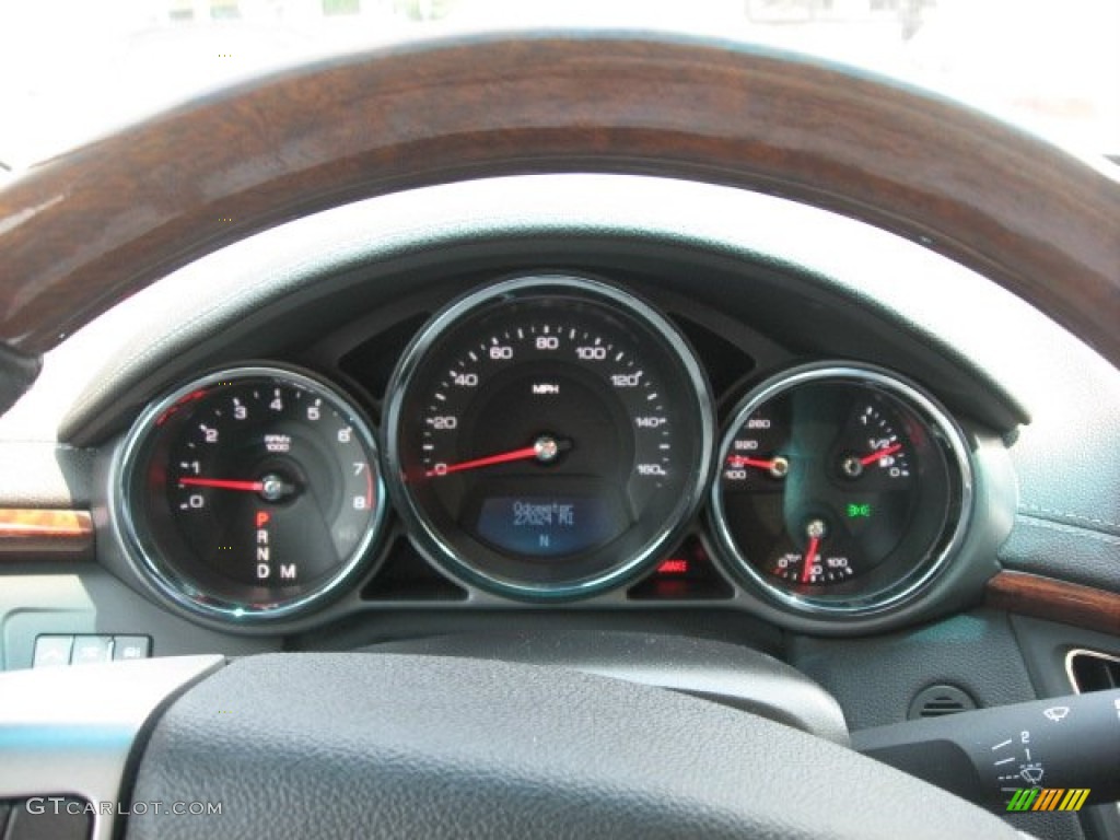 2008 Cadillac CTS Hot Lava Edition Sedan Gauges Photo #50001811