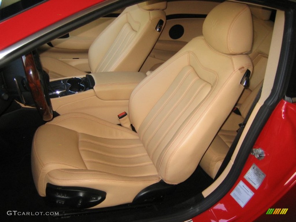 Beige Interior 2008 Maserati GranTurismo Standard GranTurismo Model Photo #50002798