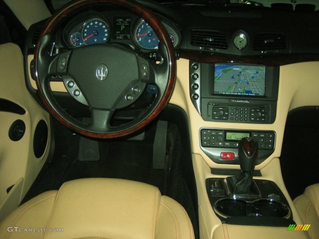 2008 Maserati GranTurismo Standard GranTurismo Model Beige Dashboard Photo #50002885