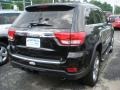 2011 Brilliant Black Crystal Pearl Jeep Grand Cherokee Overland 4x4  photo #2