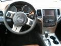 2011 Brilliant Black Crystal Pearl Jeep Grand Cherokee Overland 4x4  photo #3