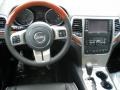 Black 2011 Jeep Grand Cherokee Overland 4x4 Dashboard