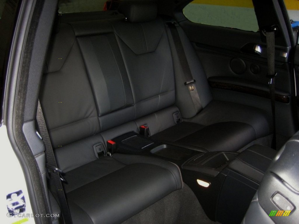 Black Novillo Leather Interior 2009 BMW M3 Coupe Photo #50003476