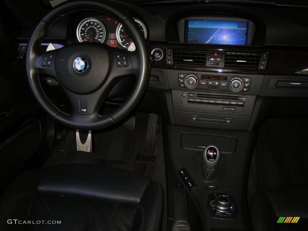 2009 BMW M3 Coupe Black Novillo Leather Dashboard Photo #50003518