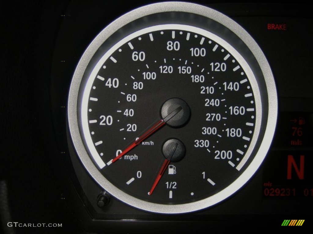 2009 BMW M3 Coupe Gauges Photo #50003617