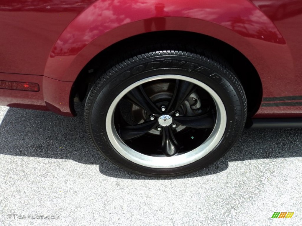 2005 Mustang V6 Premium Coupe - Redfire Metallic / Light Graphite photo #4