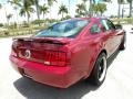 2005 Redfire Metallic Ford Mustang V6 Premium Coupe  photo #6