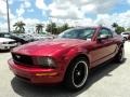 2005 Redfire Metallic Ford Mustang V6 Premium Coupe  photo #12