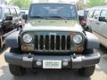 2009 Jeep Green Metallic Jeep Wrangler X 4x4  photo #10