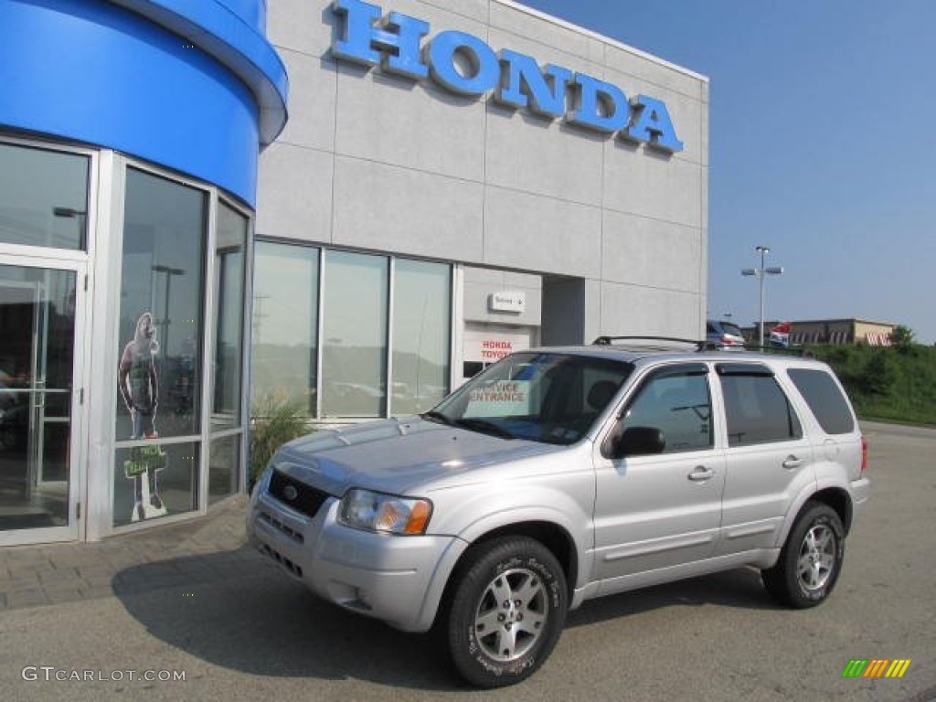 2003 Escape Limited 4WD - Satin Silver Metallic / Ebony Black photo #1