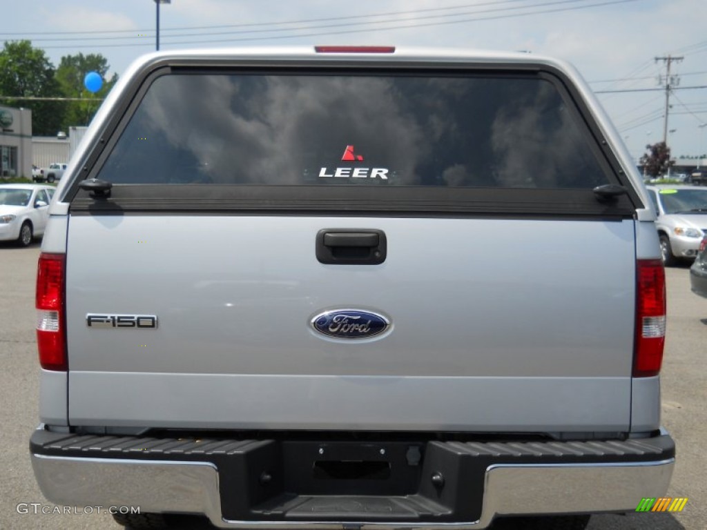 2006 F150 XLT Regular Cab 4x4 - Silver Metallic / Medium Flint photo #6